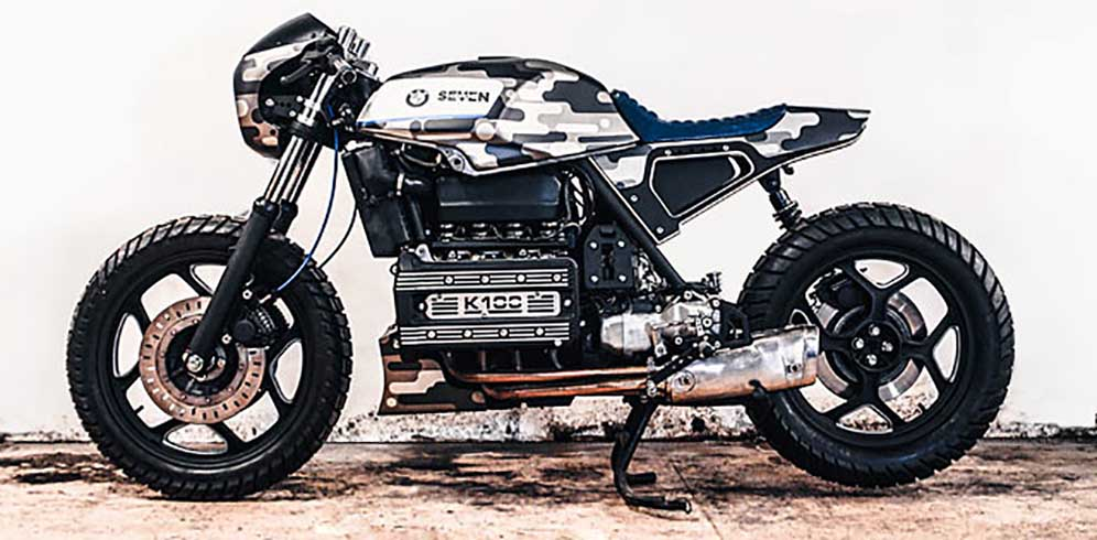 BMW K100 Racer Camouflage thumbnail